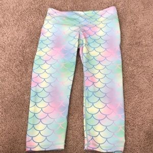 Mermaid workout pants